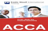 ACCA F3 (INT) Financial Accounting Study Text
