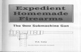 Expedient Homemade Firearms - 9mm Submachine Gun - P A Luty