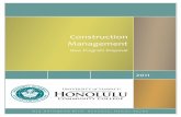 Construction Management - University of Hawaii System