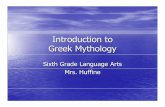 Introduction to Greek Mythology - School District of Manatee