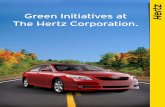 Green Initiatives at The Hertz Corporation