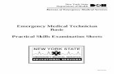 Emergency Medical Technician Basic Practical Skills Examination Sheets