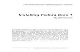 Installing Fedora Core - Hentzenwerke Moving from Windows to Linux