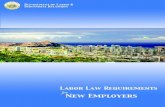DEPARTMENT OF LABOR AND INDUSTRIAL RELATIONS LABOR LAW
