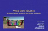 Virtual World Valuation
