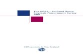 The CIPSA â€“ Portland Group Strategic Procurement Survey 2009