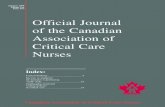 Official Journal of the Canadian Association of Critical Care Nurses