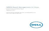 WBEM Based Management in Linux - Dell - Dell Linux - Community Web