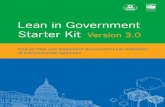 Lean in Government Starter Kit - US Environmental Protection Agency