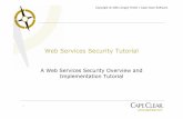 Web Services Security Tutorial - Object Management Group