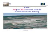 AIRNET AIRport NETwork for Mobiles Surveillance and Alerting