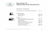 Section H: Operational Systems