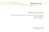 Taleo Enterprise Taleo Anywhere for Microsoft Outlook 2010/2007