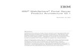IBM WebSphere Portal Server Product Architecture V2