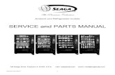 SERVICE and PARTS MANUAL - Seaga | Premiere Manufacturer Of High