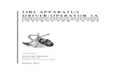 FIRE APPARATUS DRIVER/OPERATOR 1A - Office of the State Fire