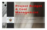 1 Project Budget & Cost Management