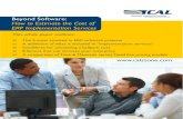Beyond Software: How to Estimate the Cost of ERP Implementation