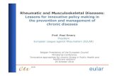 Rheumatic and Musculoskeletal Diseases