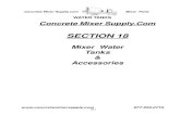 CMS BOOK 18 WATERTANKS AND PARTS - Replacement Concrete Mixer