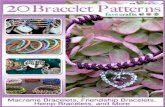20 Bracelet Patterns: Macram© Bracelets, Friendship Bracelets
