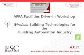 APPA Facilities Drive-In Workshop Wireless Building Technologies