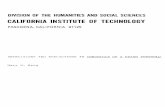 CALIFORNIA INSTITUTE OF TECHNOLOGY - Welcome to CaltechAUTHORS