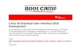Linux Qt Graphical User Interface (GUI) Development