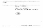 GGD-89-12 Banking: Government Check-Cashing Issues