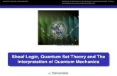 Sheaf Logic, Quantum Set Theory and The Interpretation of Quantum Mechanics