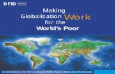 Making Globalisation Work for the World's Poor - An Introduction