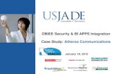 OBIEE Security & BI APPS Integration Case Study: Atheros