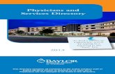 Physicians and Services Directory
