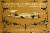 Canning, preserving and jelly making - Preppers