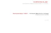 SampleApp V207 - Virtual Machine Image