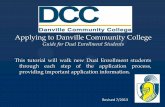 Applying to Danville Community College