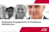 Employee Engagement vs Employee Satisfaction