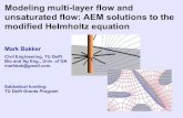 Modeling multi-layer flow and unsaturated flow: AEM solutions to