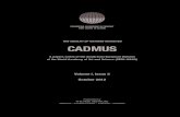 CADMUS The wealTh of naTions revisiTed cadmus