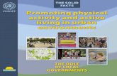 Promoting physical activity and active living in urban environments