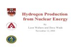 Hydrogen Production from Nuclear Energy - Jefferson Lab