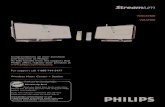 Philips WACS7500/37 Streamium Manual