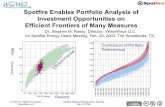 Spotfire Enables Portfolio Analysis of Investment Opportunities on