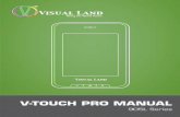 V-TOUCH PRO MANUAL - Visual Land Inc