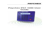 Paychex PST 1000 User Guide - Payroll by Paychex: Payroll Tax