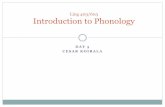 Ling 403/603 Introduction to Phonology - Welcome to the University