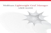 Lightweight Grid Manager TM - Wolfram Media Center
