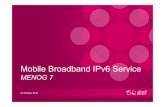 Qtel Mobile Broadband IPv6 Service