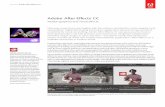 Discover Adobe After Effects CC