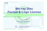 Blu-ray Disc Format and Logo License